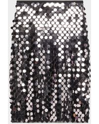 Zankov - Yumi Sequined Mesh Skirt - Lyst