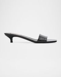 TOTEME - 35Mm Slim Lizard-Embossed Leather Mules - Lyst