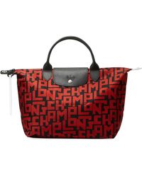 Le Pliage Lgp Large Tote Bag Blackred