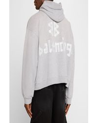 Balenciaga Iphone Pocket Hoodie in Black for Men Lyst