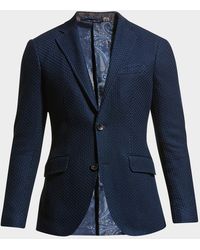 Etro - Apos;S Basic Knit Blazer - Lyst
