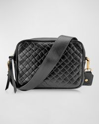 Gigi New York - Madison Zip Woven Leather Crossbody Bag - Lyst