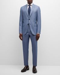 Brioni - Textured Solid Wool-Blend Suit - Lyst