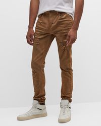 PRPS - Distressed Slim Jeans - Lyst