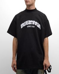 Balenciaga - Oversized Back Flip T-shirt - Lyst