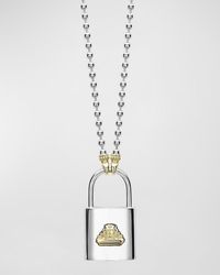 Lagos - Beloved Lock Pendant Necklace W/ Ball Chain - Lyst