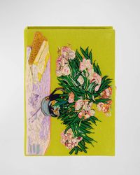 Olympia Le-Tan - Van Gogh'S Oleanders Book Clutch Bag - Lyst