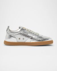 Christian Louboutin - Tutti Rui Donna Metallic Sole Sneakers - Lyst