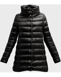 Herno - Amelia Water-Resistant Ultralight Nylon A-Line Puffer Jacket - Lyst
