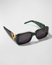 Vintage Frames Company - Vf Godfather V-Décor Rectangle Sunglasses - Lyst