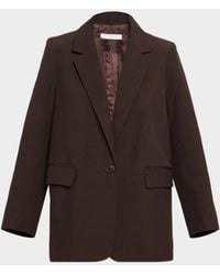 Co. - Oversized Single-Breasted Blazer Jacket - Lyst