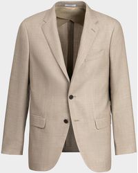 Boglioli - Apos;S Wool, Silk And Linen-Blend Blazer - Lyst