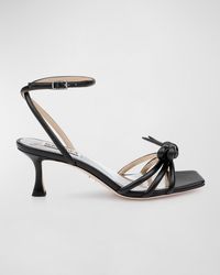 Badgley Mischka - Loyalty Knot Ankle-Strap Sandals - Lyst
