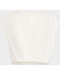 Jonathan Simkhai - Wrenli Pleated Top - Lyst