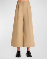 Merlette - Sargent Cropped High-Rise Wide-Leg Pants - Lyst