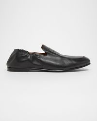 Givenchy - Apos;S Leather Elasticized Loafers - Lyst