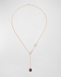 Pomellato - 18K Rose Sabbia Necklace With Diamonds - Lyst