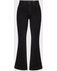 Veronica Beard - Carson High Rise Ankle Flare Jeans - Lyst
