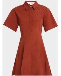 A.L.C. - Dell Short-Sleeve Mini Dress - Lyst