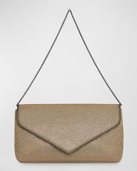 Rebecca Minkoff - Zip Envelope Glitter Clutch Bag - Lyst