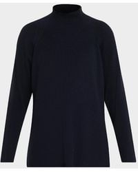 Eileen Fisher - Ribbed Merino Wool Turtleneck Sweater - Lyst