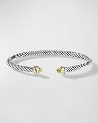 David Yurman - Cable Bracelet With Gemstone - Lyst