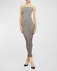 Wolford - Fading Shine Strapless Bodycon Maxi Dress - Lyst