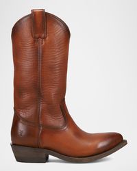 Frye - Billy Calfskin Western Boots - Lyst