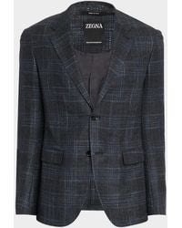 ZEGNA - Winter Crossover Check Single-Breasted Sport Coat - Lyst