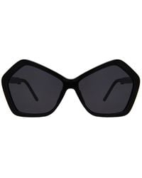 Illesteva - Barbra Geometric Acetate Sunglasses - Lyst