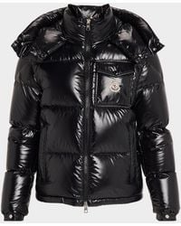 Moncler - Apos;S Montbeliard Hooded Short Down Jacket - Lyst