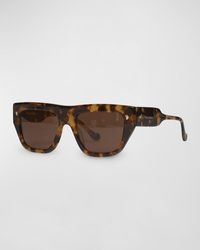 Nanushka - Marim Square Acetate Sunglasses - Lyst