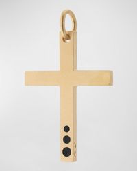 Marco Dal Maso - The Cross Pendant With Enamel Dot Accents - Lyst