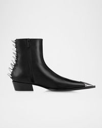 Christian Louboutin - Mr Clawiss Leather Ankle Boots - Lyst