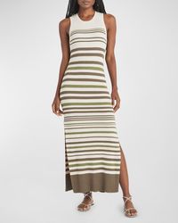 Splendid - Katya Sleeveless Stripe Long Sweater Dress - Lyst