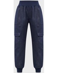 Cinq À Sept - Giles Denim Jogger Pants - Lyst