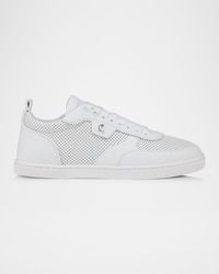 Christian Louboutin - Tutti Rui Leather Low-Top Trainers - Lyst