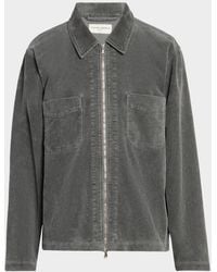 Officine Generale - Apos;S Byron Washed Cotton Corduroy Jacket - Lyst
