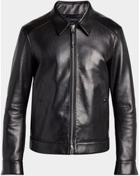 Tom Ford - Apos;S Full-Zip Grained Leather Jacket - Lyst