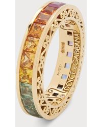 Dolce & Gabbana - 18K Sapphire Band Ring - Lyst