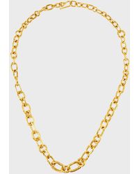 Jean Mahie - 22k Chain-link Necklace - Lyst