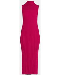 Proenza Schouler - Maia Ribbed Turtleneck Dress - Lyst