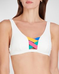 VALIMARE - Martinique Bandage Bikini Top - Lyst