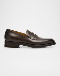 Bally - Samius Leather Penny Loafers - Lyst