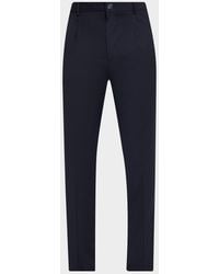 Bugatchi - Apos;S Slim Hybrid-Waist Wool Pleated Pants - Lyst