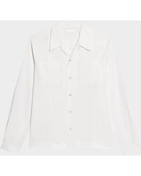 Helmut Lang - Poplin Summer Casual Button-Down Shirt - Lyst