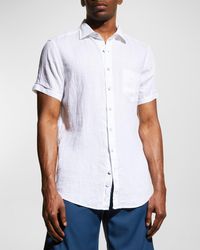 Rodd & Gunn - Ellerslie Solid Linen Sport Shirt - Lyst