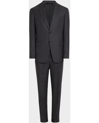 Giorgio Armani - Mne & Apos;S Basic Wool Two-Piece Suit - Lyst