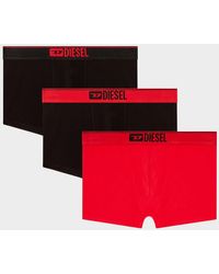 DIESEL - Umbx-Damien 3-Pack Boxer Briefs - Lyst
