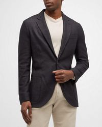 Loro Piana - Houndstooth Two-Button Soft Jacket - Lyst